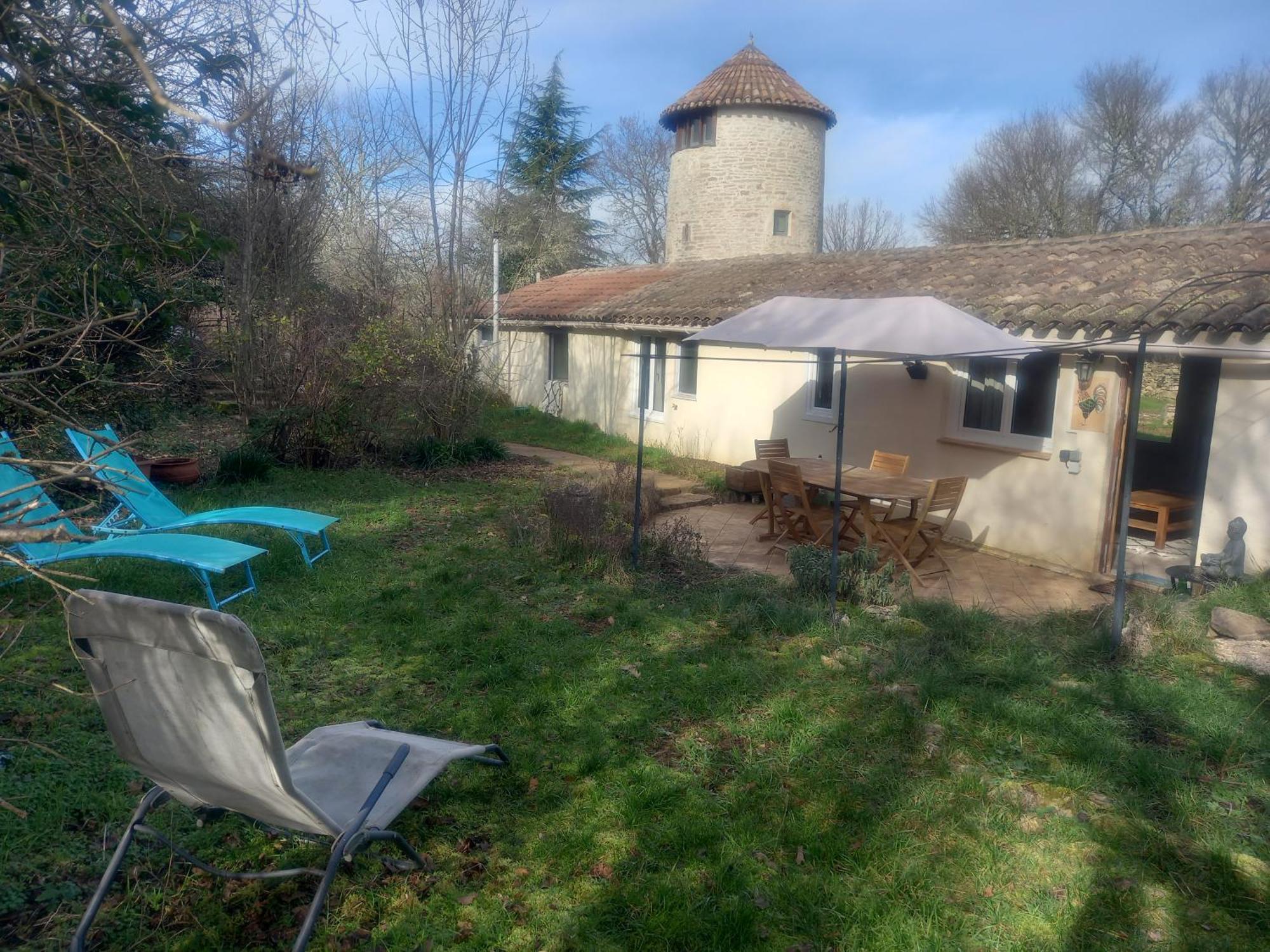 La Longere Du Moulin Villa Laburgade Exterior photo